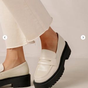 Vegan Leather Loafers